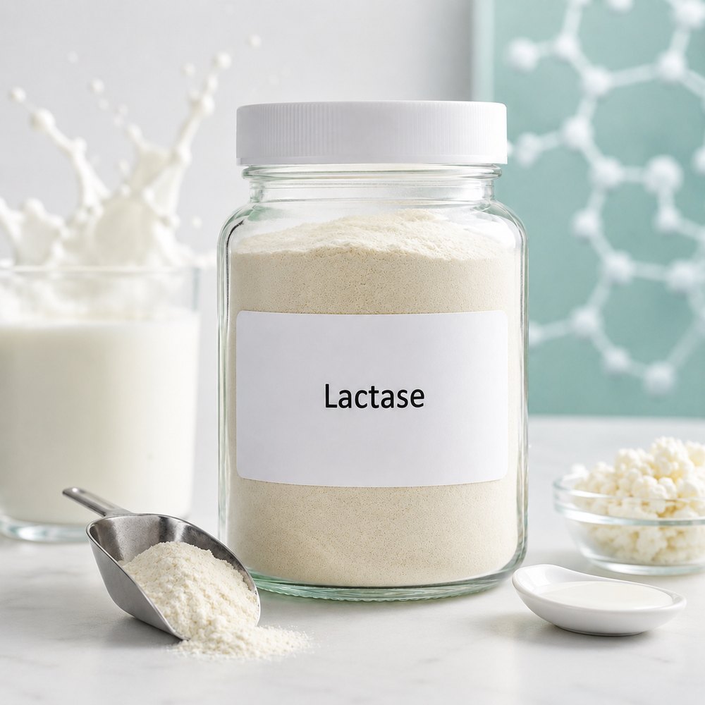 Lactase enzyme powder